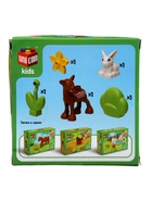 УЦЕНКА Конструктор «Оленёнок и зайка», 5 деталей 10905516