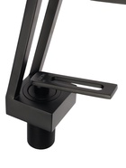 УЦЕНКА Смеситель для раковины ZEIN Z3884, однорычажный, интерьерный, высота 15 см, латунь, черный 10905561