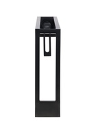 УЦЕНКА Смеситель для раковины ZEIN Z3884, однорычажный, интерьерный, высота 15 см, латунь, черный 10905561