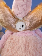 Фигура текстиль «Кукла в розовом» 70 см, 6 LED, от батареек AG10×3, свечение тёплое белое - фото 61080329