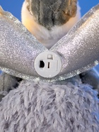 Фигура текстиль «Кукла в сером» 70 см, 6 LED, от батареек AG10×3, свечение тёплое белое - фото 61080332