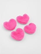 Мягкая игрушка «Розовое сердечко», набор 4 шт. (комплект 4 шт) - фото 49492087