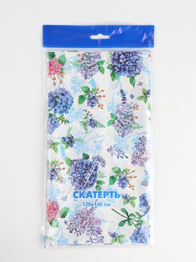 Гортензия скатерть для пикника (по 50) 120*180/35, ПВД, 1/50 10899462