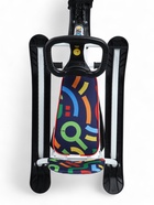 Снегокат «Twiny 1+», графичный, со спинкой, белый, чёрный, TW1+/ГФ Nika - Фото 15