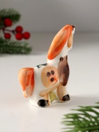 Фигурка фарфор гжель «Конь с гривой», 8×7.5 см, цветной - Фото 4