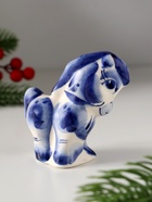 Фигурка фарфор гжель «Пони», 8?8 см (комплект 2 шт) - фото 54804727