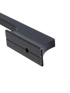 УЦЕНКА Ручка-скоба CAPPIO RSC020, алюминий, м/о 960 мм, чёрная 10905685