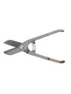 Ножницы по металлу ЛОМ, металлические рукоятки, прямой рез, 200 мм - Фото 2