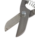 Ножницы по металлу ЛОМ, металлические рукоятки, прямой рез, 200 мм - Фото 5