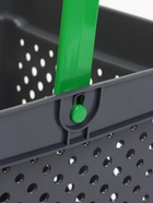 Корзина покупательская пластиковая 10 л, серая - Фото 3