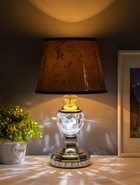 Настольная лампа «Азалия» 1×40 Вт Е27 220 В серебро 20×20×40 см RISALUX - фото 5038793