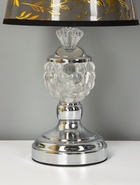 Настольная лампа «Азалия» 1×40 Вт Е27 220 В серебро 20×20×40 см RISALUX - фото 5038795