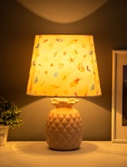 Настольная лампа «Ананас» Е14 40 Вт розовый 24×24×33 см RISALUX - фото 5038805