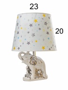 Настольная лампа «Белый слон» 24×24×32 см RISALUX - фото 5038816