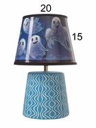 Настольная лампа «Маура» Е14 40 Вт голубой 20×20×33 см RISALUX 10899762 Настольная лампа «Маура» Е14 40 Вт голубой 20×20×33 см RISALUX 10899762