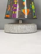 Настольная лампа «Суше» E27 40 Вт серый 20×20×23 см RISALUX - фото 5038869