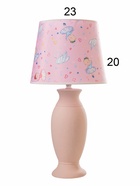 Настольная лампа «Тамуна» Е27 40 Вт розовый 24×24×43.5 см RISALUX - фото 5038883