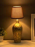 Настольная лампа 16519/1 E14 40 Вт золото 25×25×45 см RISALUX - фото 50355912