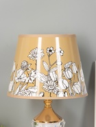 Настольная лампа с подсветкой «Фейри» Е27 40 Вт золото 20×20×41 см RISALUX - фото 5038904