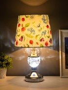 Настольная лампа «Азалия» 1×40 Вт Е27 220 В серебро 24×24×40 см RISALUX - фото 5038909