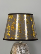 Настольная лампа «Беата» Е14 40 Вт серебро 20×20×23 см RISALUX - фото 5038935