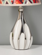 Настольная лампа «Жюли» Е14 40 Вт белый серебро 20×20×28 см RISALUX - фото 5038966