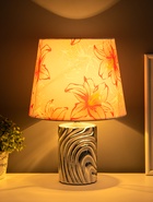 Настольная лампа «Калиса» Е14 40 Вт серебро 24×24×23 см RISALUX - фото 5038976