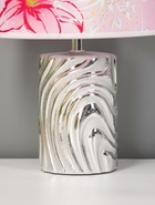 Настольная лампа «Калиса» Е14 40 Вт серебро 24×24×23 см RISALUX - фото 5038978