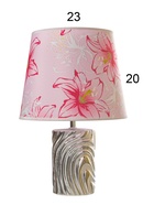 Настольная лампа «Калиса» Е14 40 Вт серебро 24×24×23 см RISALUX - фото 5038980