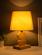 Настольная лампа «Клауд» 1×40 Вт Е27 светлое дерево 24×24×27 см RISALUX - фото 5038988