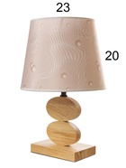 Настольная лампа «Клауд» 1×40 Вт Е27 светлое дерево 24×24×27 см RISALUX - фото 5038993