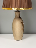 Настольная лампа керамика «Цветы-лиана» бронза, стразы Е14 40 Вт 21×21×38 см RISALUX - фото 50356112