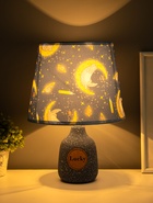 Настольная лампа Лаки E14 40 Вт синий 24×24×21 см RISALUX 10899814 Настольная лампа Лаки E14 40 Вт синий 24×24×21 см RISALUX 10899814