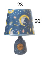 Настольная лампа Лаки E14 40 Вт синий 24×24×21 см RISALUX 10899814 Настольная лампа Лаки E14 40 Вт синий 24×24×21 см RISALUX 10899814