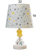 Настольная лампа с подсветкой «Лакрима» 1×40 Вт Е27 белый 24×24×36 см RISALUX - фото 5039116