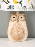 Настольная лампа«Филин» Е14 40 Вт коричневый 20×20×23 см RISALUX - фото 5039126