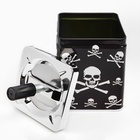 УЦЕНКА Пепельница для дома бездымная «Череп», для сигарет и стиков, 9×15.5 см - Фото 2