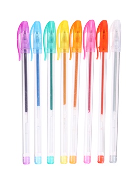 {{photo.Alt || photo.Description || 'УЦЕНКА Набор гелевых ручек, 8 цветов, металлик, в блистере'}}