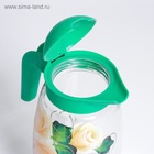 УЦЕНКА Набор для сока «Розалия», художественная роспись, 6 стаканов, 1250/200 мл, МИКС - Фото 11