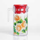 УЦЕНКА Набор для сока «Розалия», художественная роспись, 6 стаканов, 1250/200 мл, МИКС - Фото 15