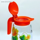 УЦЕНКА Набор для сока «Розалия», художественная роспись, 6 стаканов, 1250/200 мл, МИКС - Фото 3