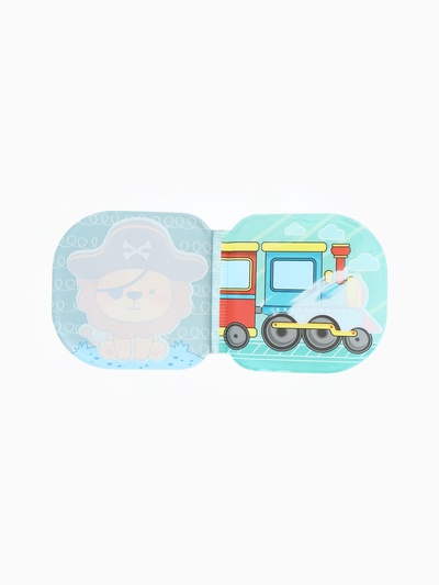 Книжка - раскраска для ванны «Раскраска для малыша», Крошка Я, 12×12 см