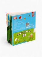 Книга с липучками «Весёлый праздник», 12 стр., Малышарики - Фото 3