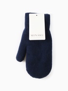 Варежки мужские MINAKU, 25 см, тёмно-синие - фото 809303886