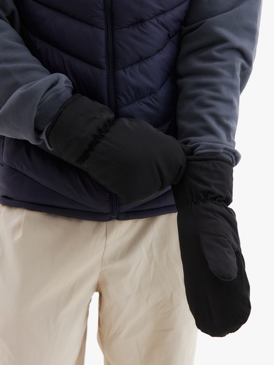 Варежки мужские зимние MINAKU, размер 25 см, чёрные