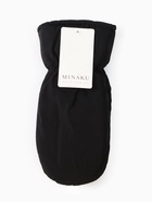 Варежки флисовые зимние мужские, размер 25 см, чёрные - фото 809303889