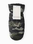 Варежки флисовые зимние мужские, размер 25 см, хаки - фото 809303892