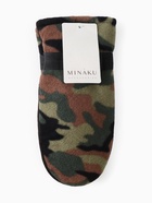 Варежки флисовые зимние мужские, размер 25 см, хаки - фото 809303898