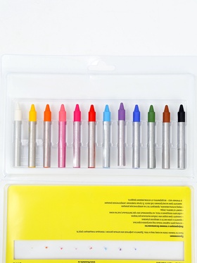 Набор гримировальных карандашей, 12 цветов