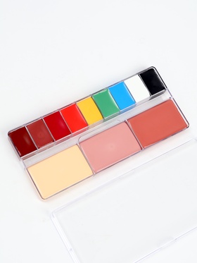 Профессиональный грим, палитра 12 цветов, №1, тональная